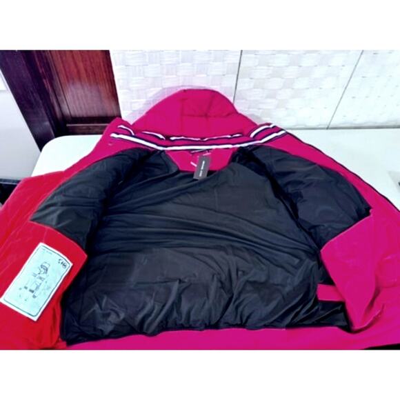 NWT!! "MICHAEL KORS" Men's Red Puffer Coat Size XXL MSRP-428.00 Streetwear Warm - Picture 2 of 14